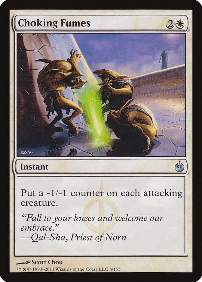 Choking Fumes [Mirrodin Besieged] [Foil]