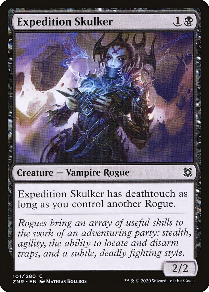Expedition Skulker [Zendikar Rising] [Foil]