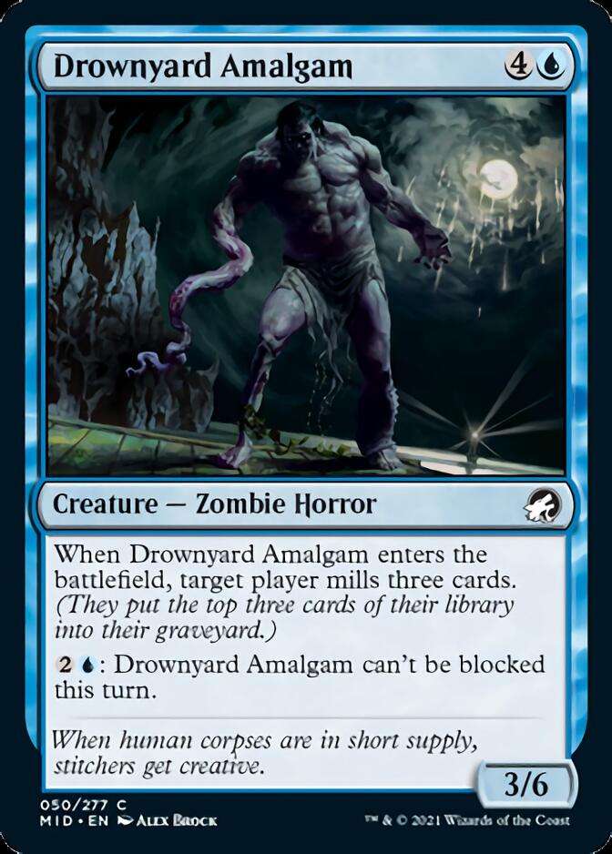 Drownyard Amalgam [Innistrad: Midnight Hunt] [Foil]