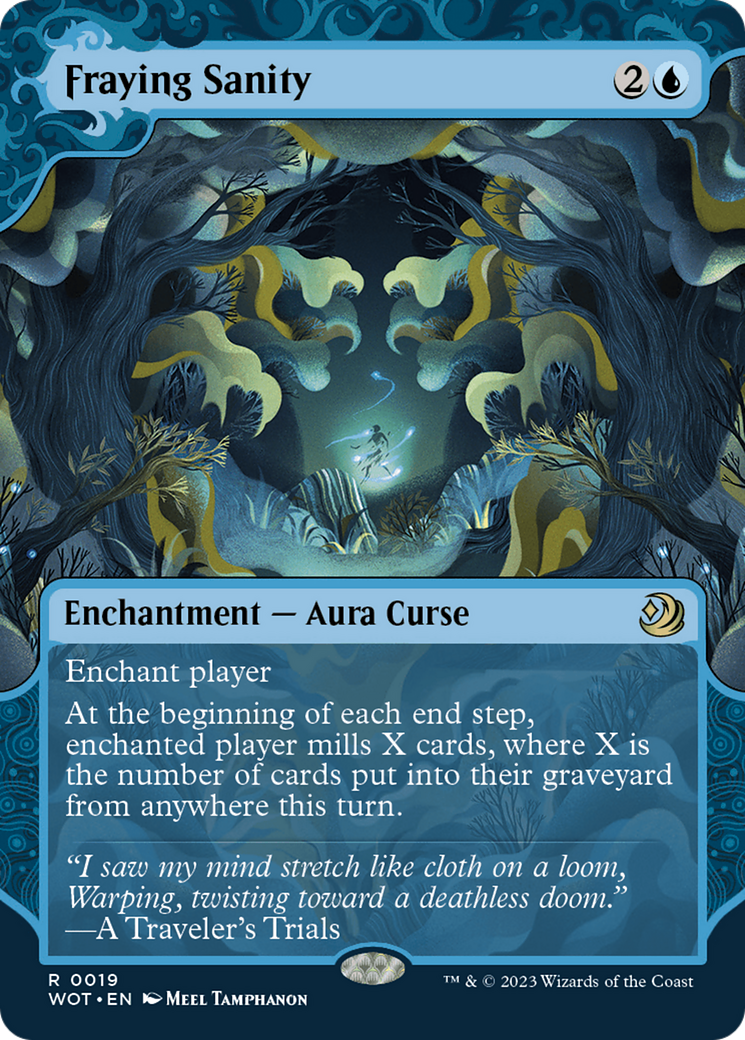 Fraying Sanity [Wilds of Eldraine: Enchanting Tales] [Foil]