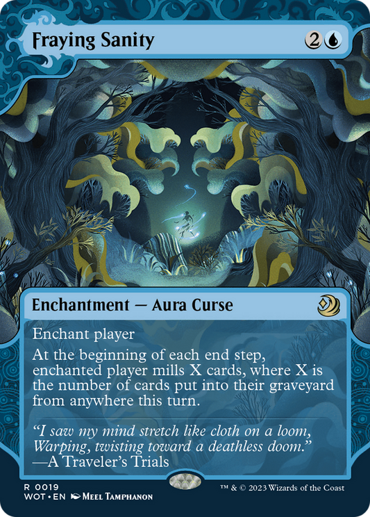 Fraying Sanity [Wilds of Eldraine: Enchanting Tales] [Foil]