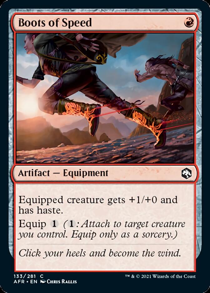 Boots of Speed [Dungeons & Dragons: Adventures in the Forgotten Realms] [Foil]