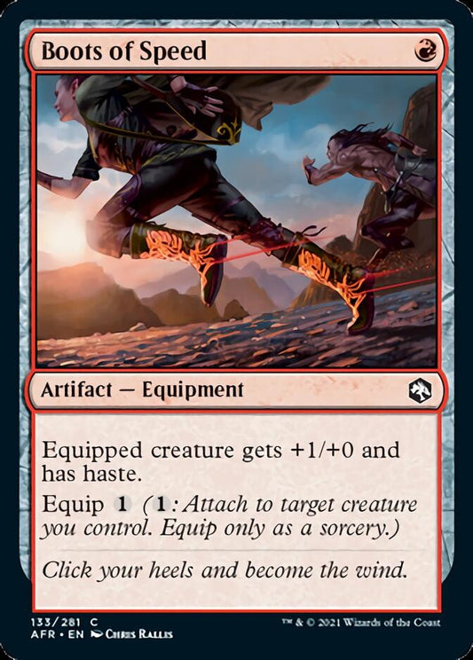 Boots of Speed [Dungeons & Dragons: Adventures in the Forgotten Realms] [Foil]