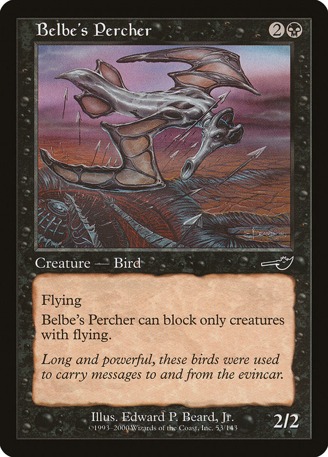 Belbe's Percher [Nemesis] [Foil]