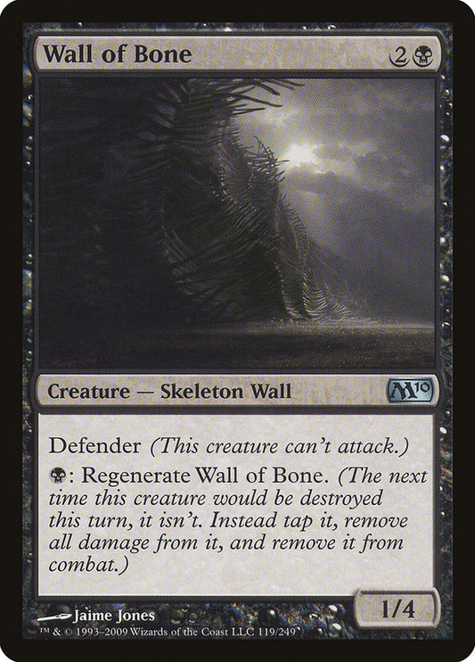 Wall of Bone [Core Set 2010]