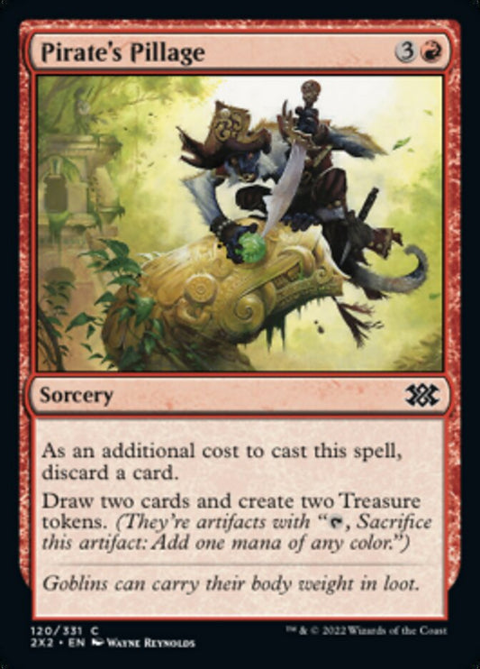 Pirate's Pillage [Double Masters 2022] [Foil]