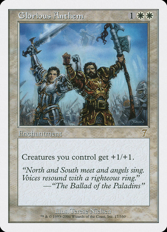 Glorious Anthem [Seventh Edition] [Foil]