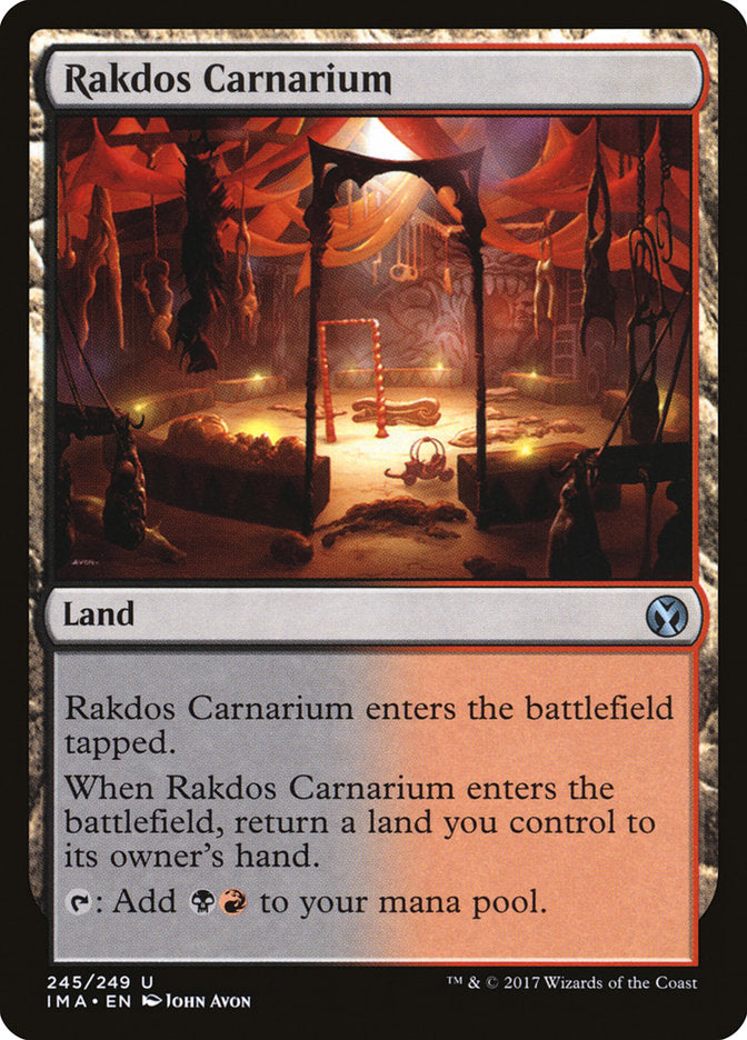 Rakdos Carnarium [Iconic Masters] [Foil]