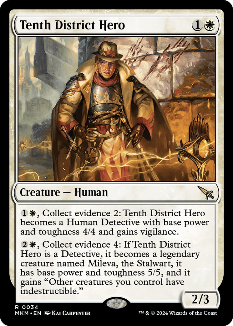 Tenth District Hero [Murders at Karlov Manor] [Foil]