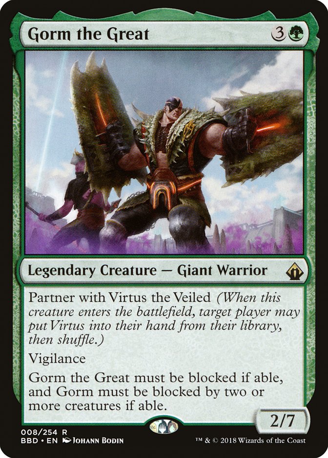 Gorm the Great [Battlebond] [Foil]