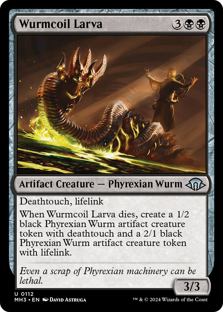 Wurmcoil Larva [Modern Horizons 3] [Foil]
