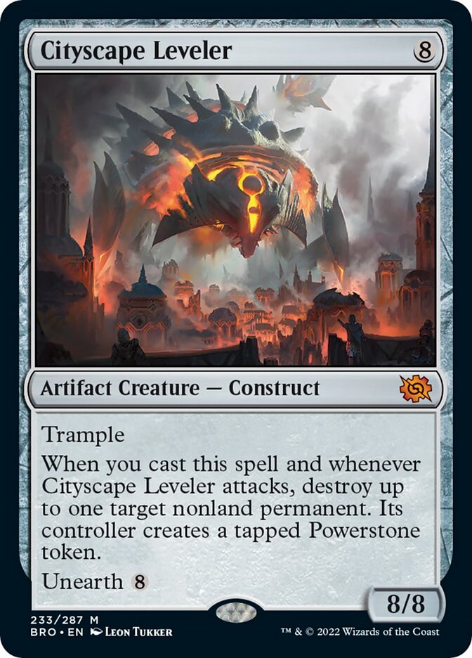 Cityscape Leveler [The Brothers' War] [Foil]