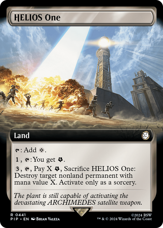 HELIOS One (Extended Art) [Fallout] [Foil]