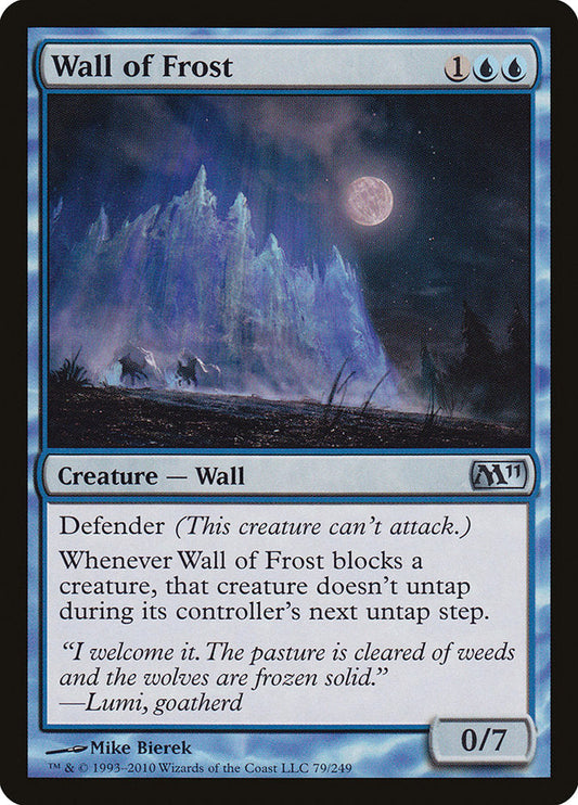 Wall of Frost [Core Set 2011]