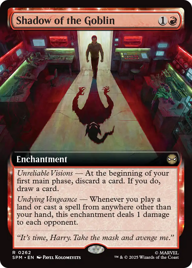 Shadow of the Goblin (Extended Art) [Marvel's Spider-Man] [Foil]