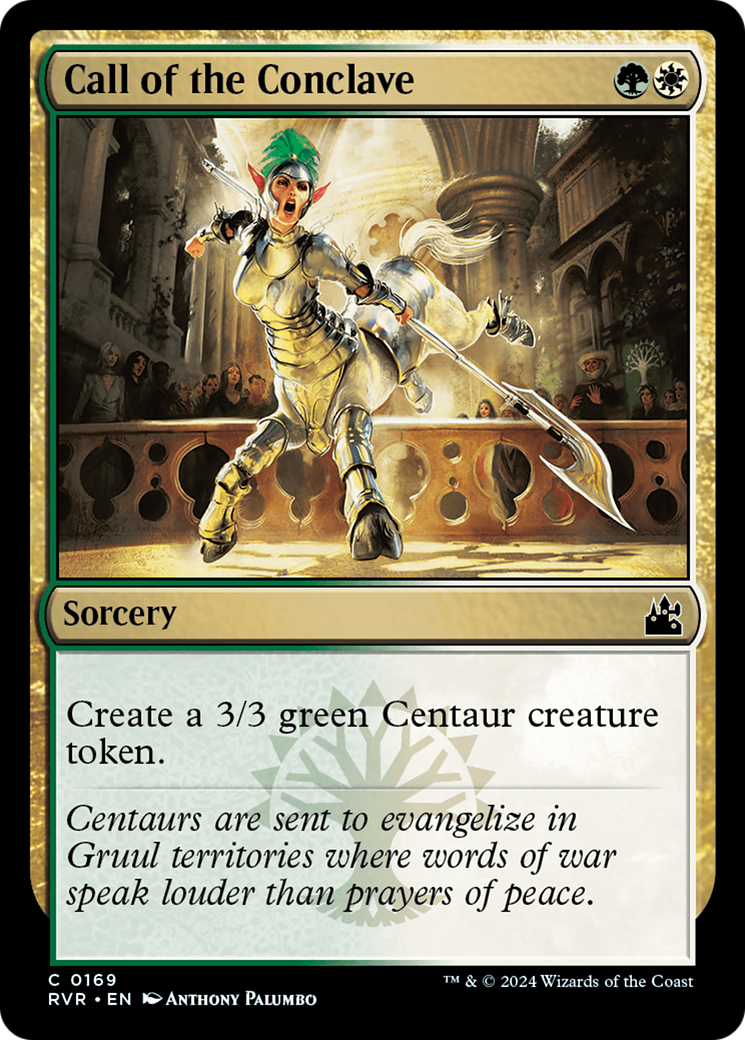 Call of the Conclave [Ravnica Remastered] [Foil]