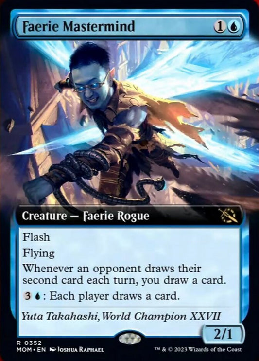 Faerie Mastermind (Extended Art) [March of the Machine] [Foil]