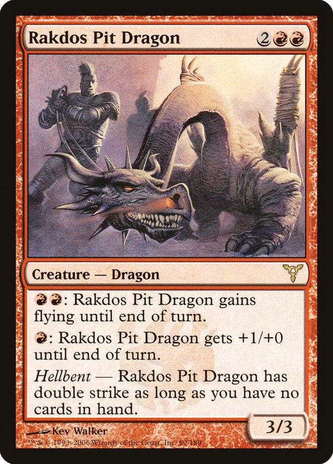 Rakdos Pit Dragon [Dissension] [Foil]