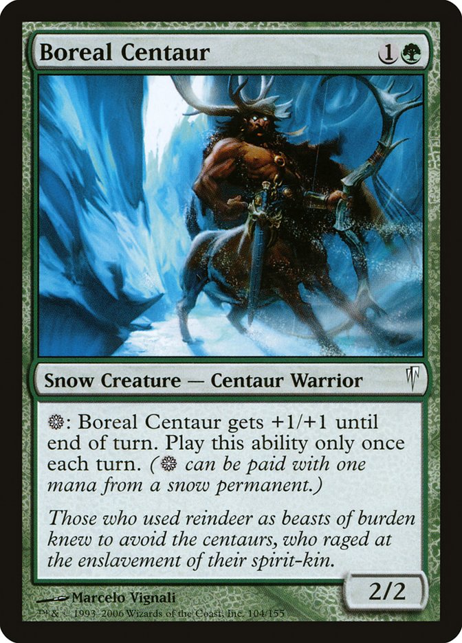 Boreal Centaur [Coldsnap] [Foil]