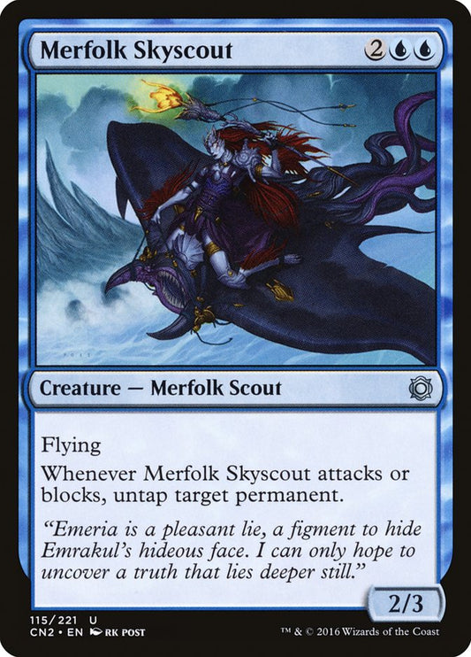 Merfolk Skyscout [Conspiracy: Take the Crown] [Foil]