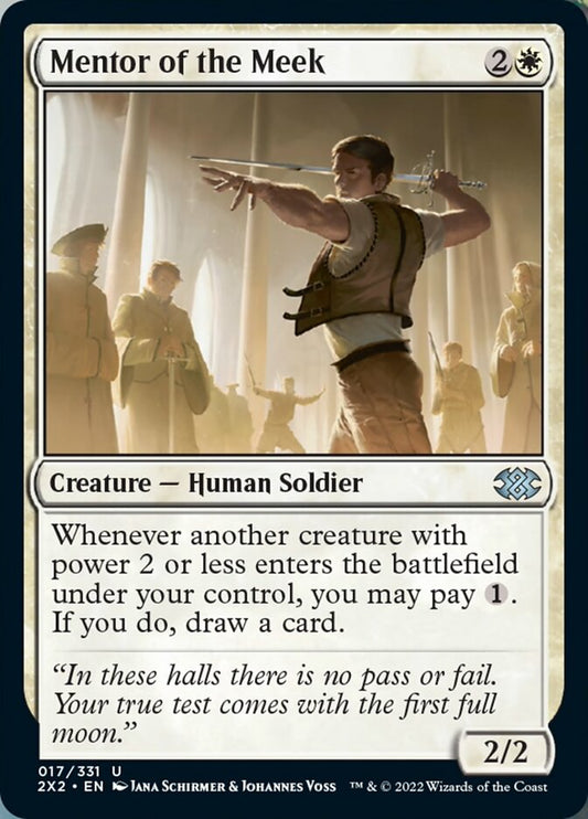 Mentor of the Meek [Double Masters 2022] [Foil]