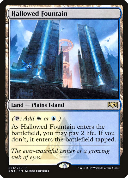 Hallowed Fountain [Ravnica Allegiance] [Foil]