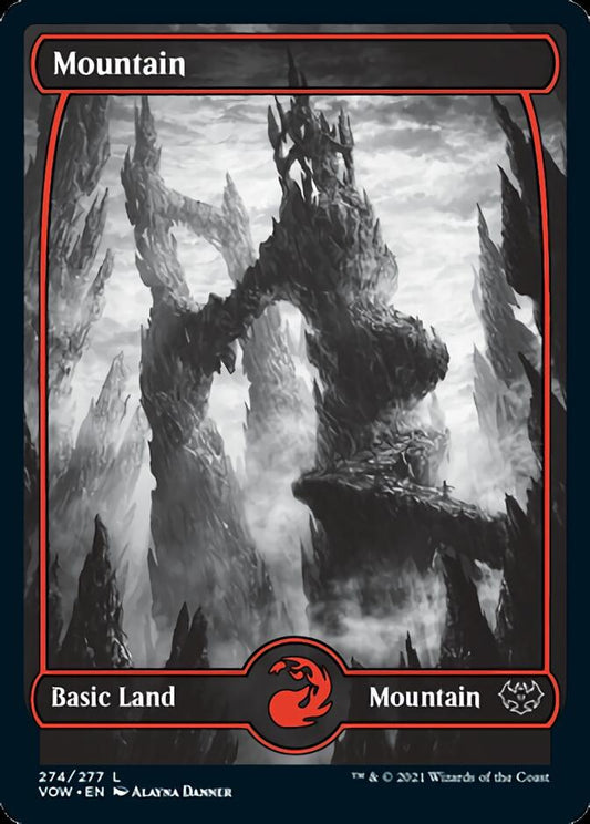Mountain (274) [Innistrad: Crimson Vow] [Foil]