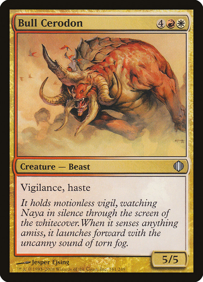 Bull Cerodon [Shards of Alara] [Foil]
