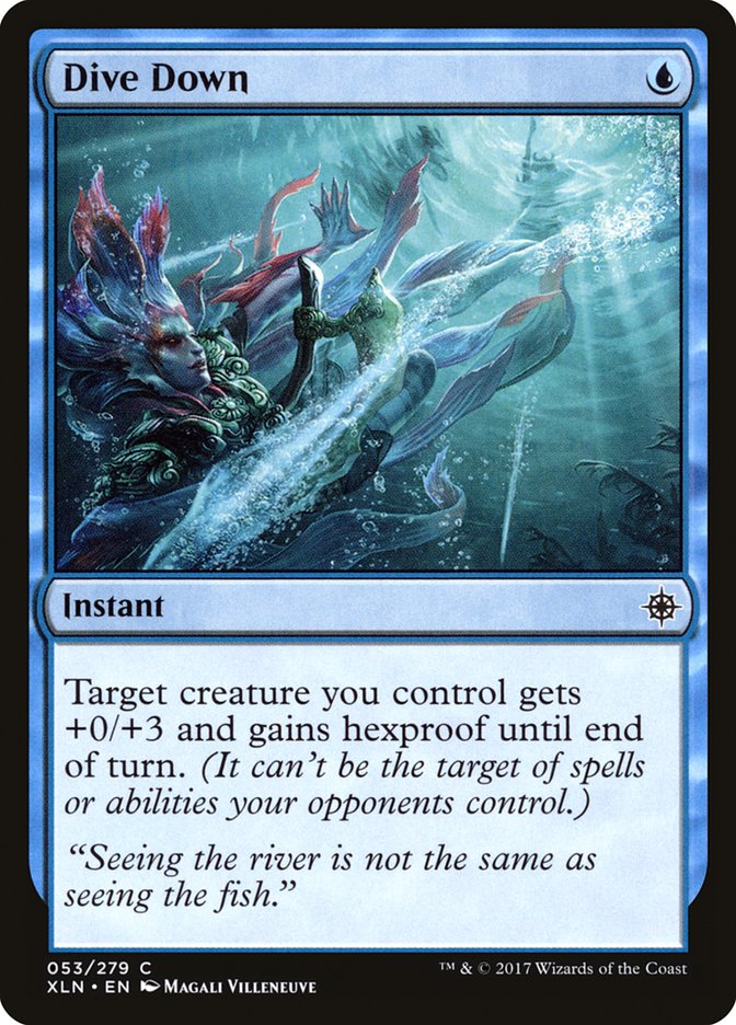Dive Down [Ixalan] [Foil]
