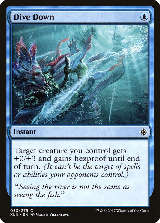 Dive Down [Ixalan] [Foil]
