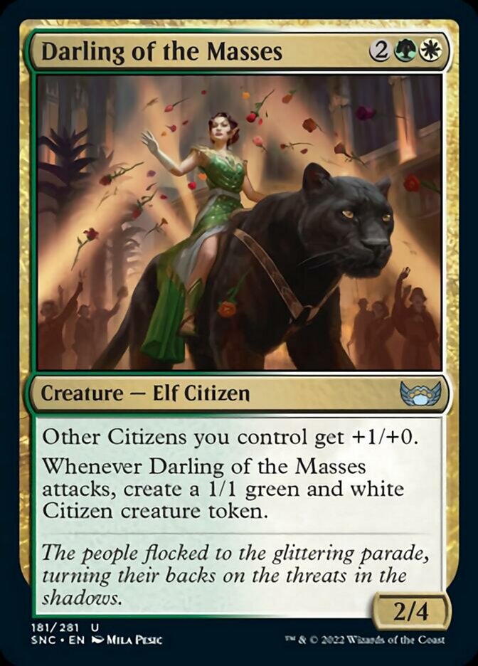 Darling of the Masses [Streets of New Capenna] [Foil]