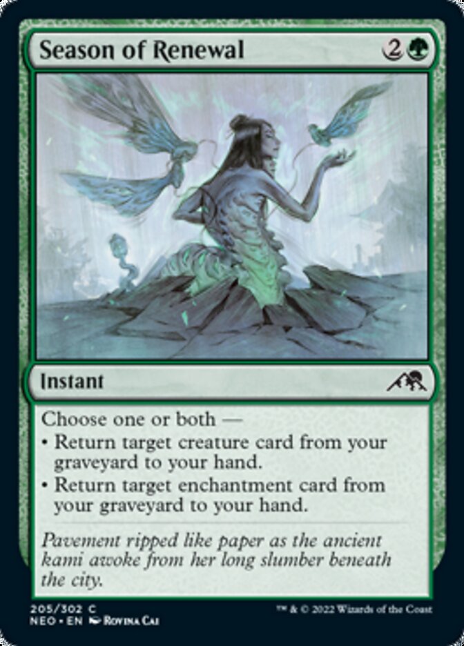 Season of Renewal [Kamigawa: Neon Dynasty] [Foil]