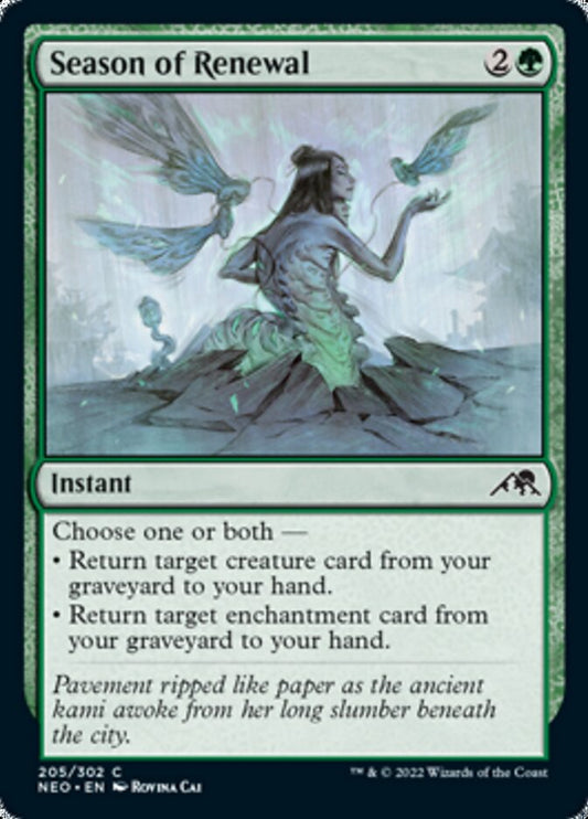 Season of Renewal [Kamigawa: Neon Dynasty] [Foil]