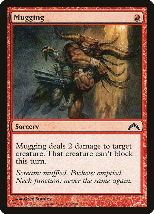 Mugging [Gatecrash] [Foil]
