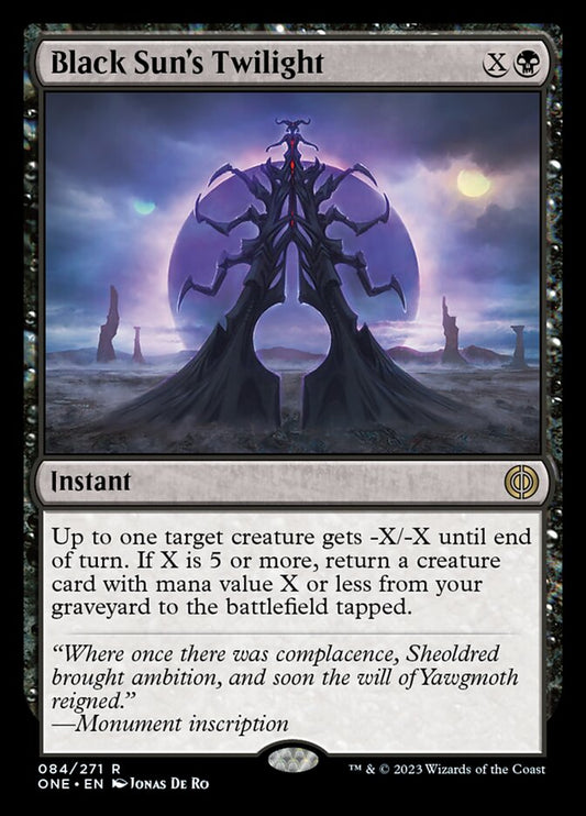 Black Sun's Twilight [Phyrexia: All Will Be One] [Foil]