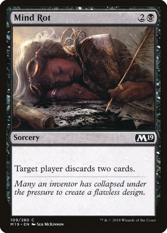 Mind Rot [Core Set 2019] [Foil]