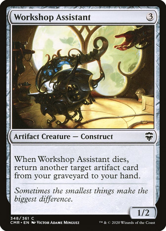 Workshop Assistant [Commander Legends] [Foil]