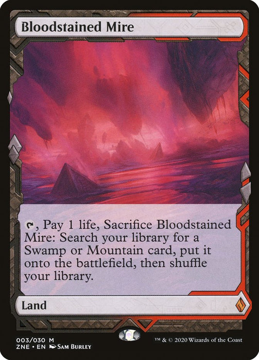 Bloodstained Mire (Expeditions) [Zendikar Rising Expeditions] [Foil]