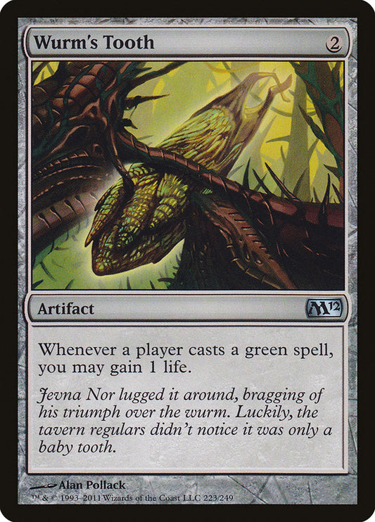 Wurm's Tooth [Core Set 2012] [Foil]