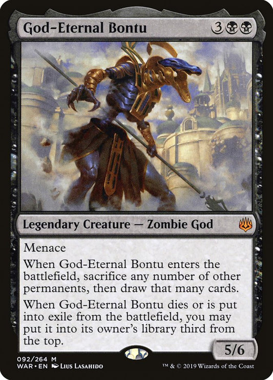 God-Eternal Bontu [War of the Spark] [Foil]