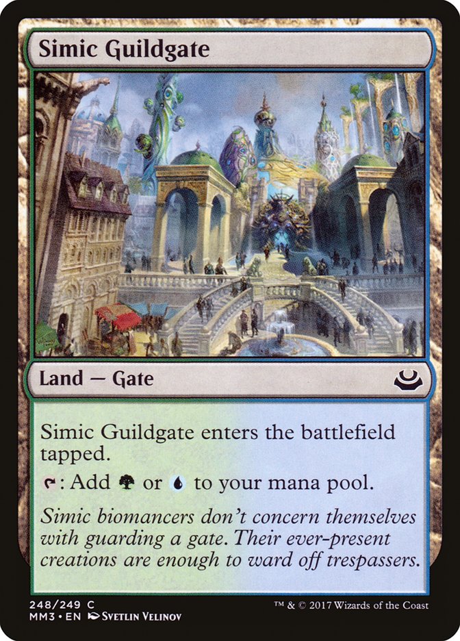 Simic Guildgate [Modern Masters 2017] [Foil]