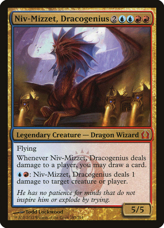 Niv-Mizzet, Dracogenius [Return to Ravnica] [Foil]