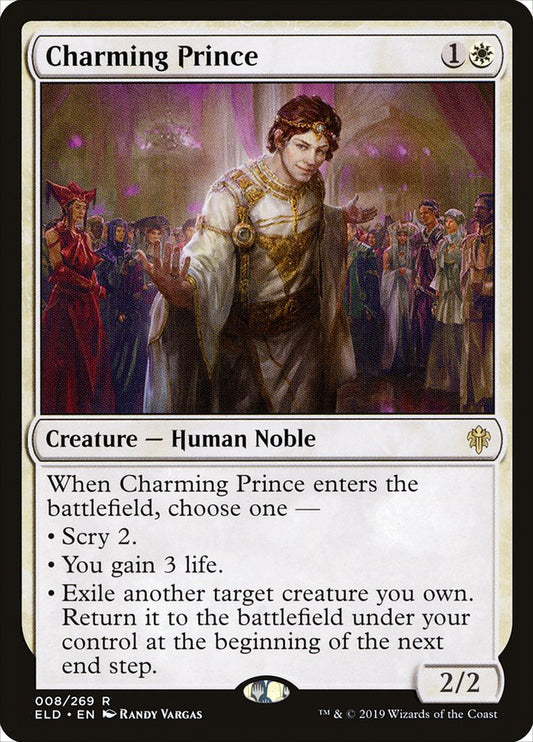 Charming Prince [Throne of Eldraine] [Foil]