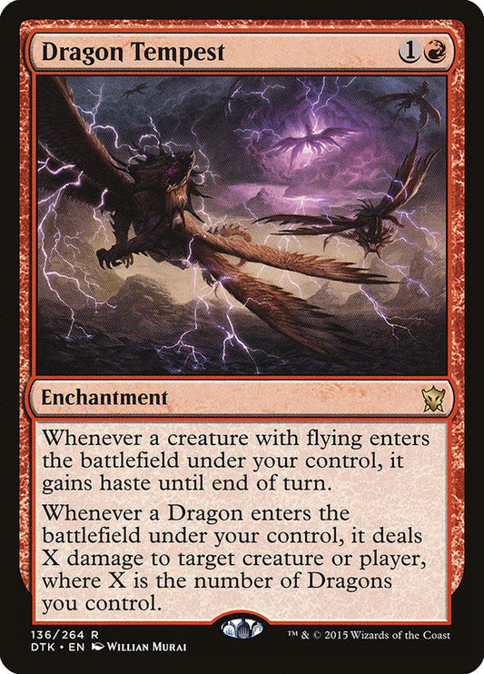 Dragon Tempest [Dragons of Tarkir] [Foil]