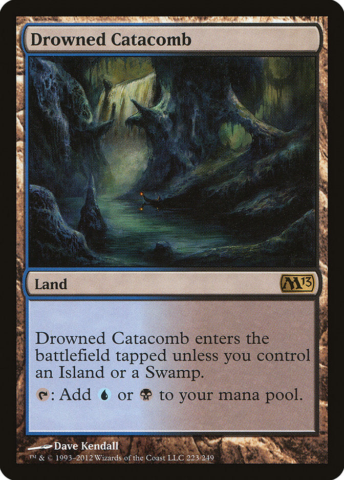 Drowned Catacomb [Core Set 2013] [Foil]