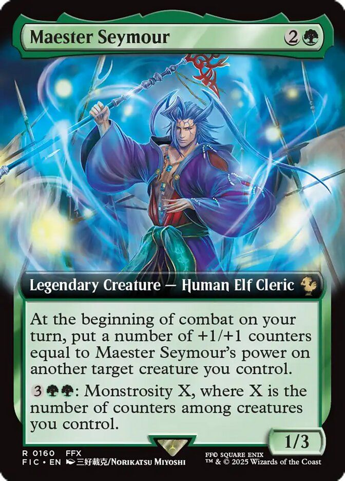 Maester Seymour (Extended Art) [FINAL FANTASY Commander] [Foil]