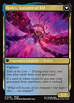 Emet-Selch, Unsundered // Hades, Sorcerer of Eld (Extended Art) [FINAL FANTASY] [Foil]