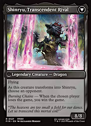Zenos yae Galvus // Shinryu, Transcendent Rival [FINAL FANTASY Prerelease Promo]