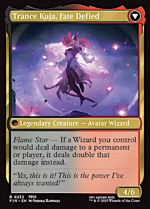 Kuja, Genome Sorcerer // Trance Kuja, Fate Defied (Extended Art) [FINAL FANTASY] [Foil]
