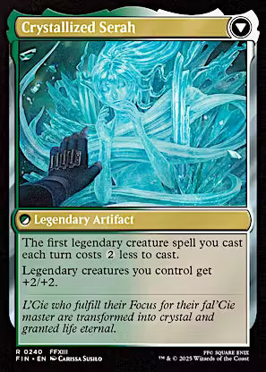 Serah Farron // Crystallized Serah (Extended Art) [FINAL FANTASY] [Foil]